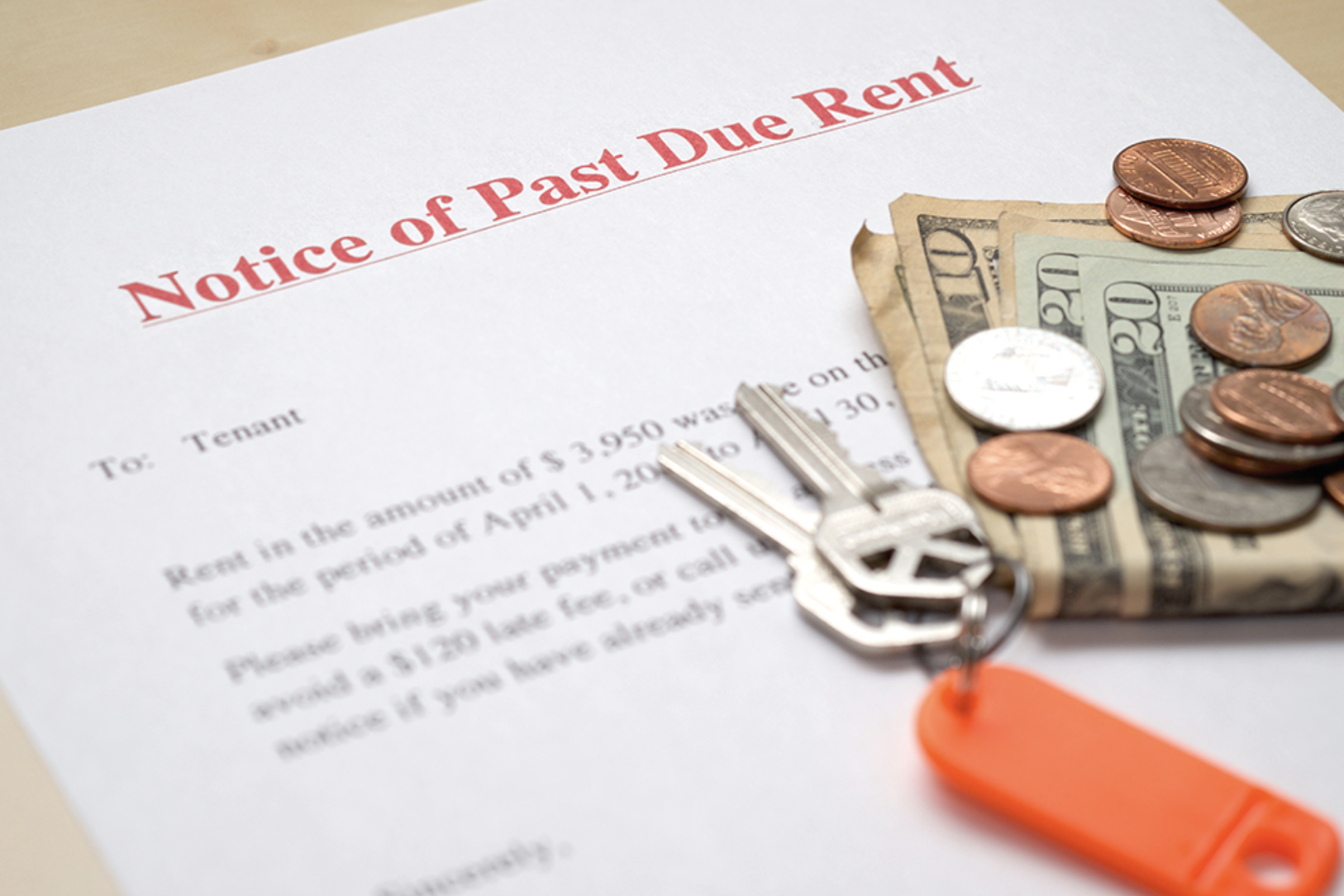 Renters Not Paying And Past Due Notices Piling Up
